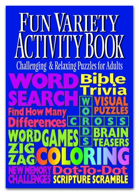 Fun Variety Activity Book by Product Concept Editors