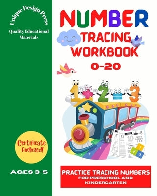 Number Tracing Workbook by Pratt, Andrea Clarke