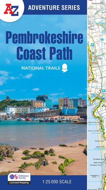 Pembrokeshire Coast Path: With Ordnance Survey Mapping by Geographers' A-Z Map Co Ltd