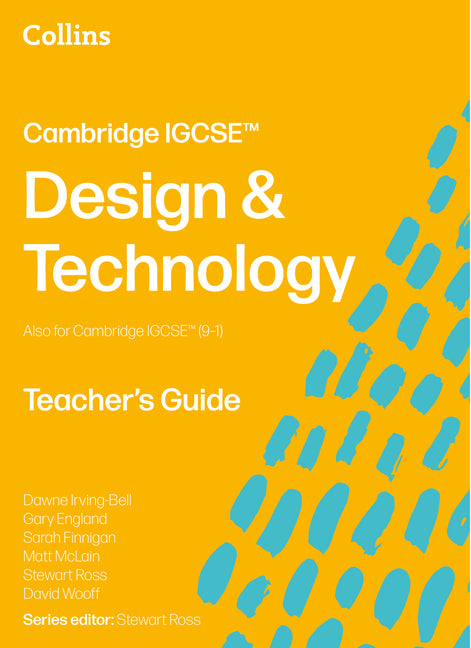 Cambridge Igcse(tm) Design & Technology: Teacher's Guide [Third Edition]
