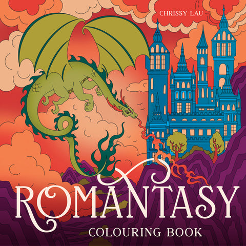 Romantasy Colouring Book by Lau, Chrissy