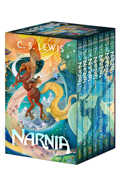 The Chronicles of Narnia 7-Book Movie Tie-In Paperback Box Set by Lewis, C. S.