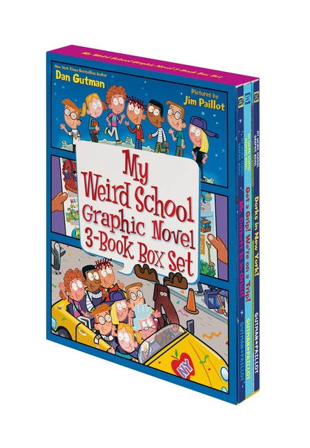 My Weird School Graphic Novel 3-Book Box Set: Mr. Corbett Is in Orbit!, Get a Grip! We're on a Trip!, Dorks in New York!