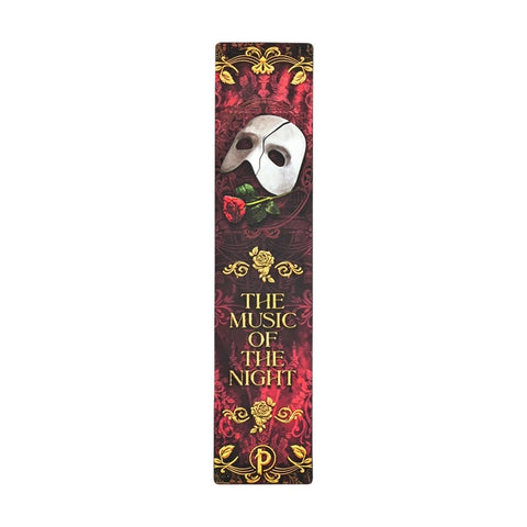 Masked Melody Bookmark, Andrew Lloyd Webber Collection by Paperblanks (Phantom of the Opera) by Paperblanks