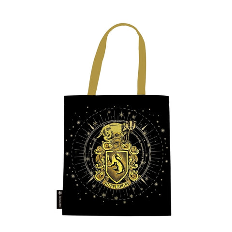 Hufflepuff Tote (Black) Canvas Bag by Paperblanks (Harry Potter Collection) by Paperblanks