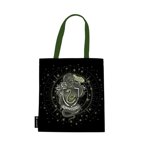 Slytherin Tote (Black) Canvas Bag by Paperblanks (Harry Potter Collection) by Paperblanks