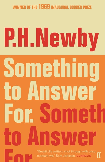 Something to Answer for: The First Man Booker Prize Winner