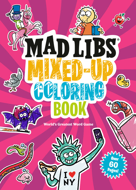 Mad Libs Mixed-Up Coloring Book: World's Greatest Word Game by Mad Libs