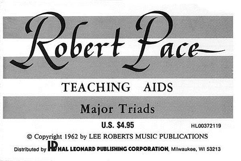 Flash Cards, Major Triads by Pace, Robert