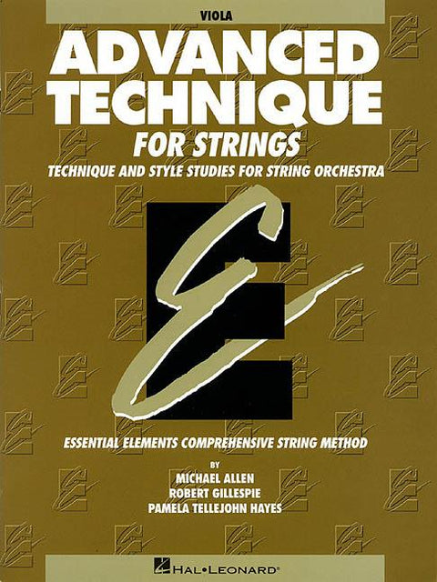 Advanced Technique for Strings (Essential Elements Series): Viola