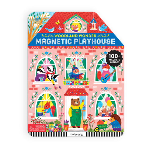Woodland Wonder Magnetic Playhouse by Mudpuppy
