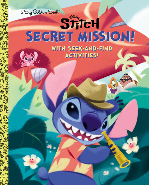 Secret Mission! (Disney Stitch) by Golden Books