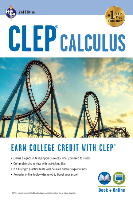 Clep(r) Calculus Book + Online