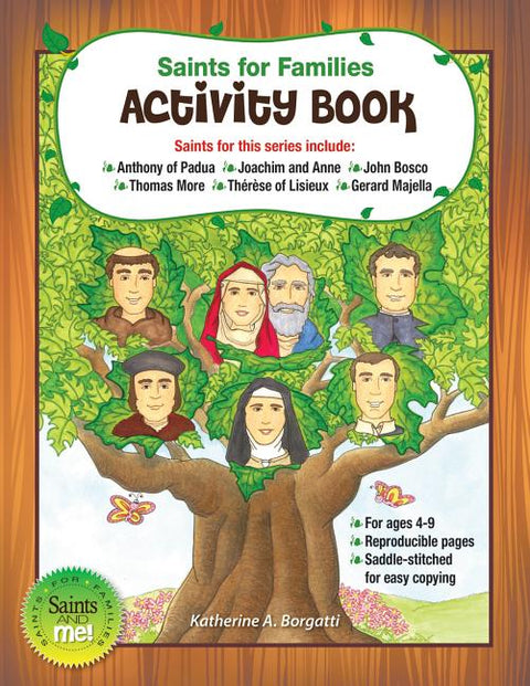 Saints for Families Activity Book by Borgatti, Katherine