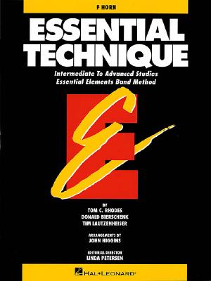 Essential Technique - F Horn Intermediate to Advanced Studies (Book 3 Level) by Rhodes Biers
