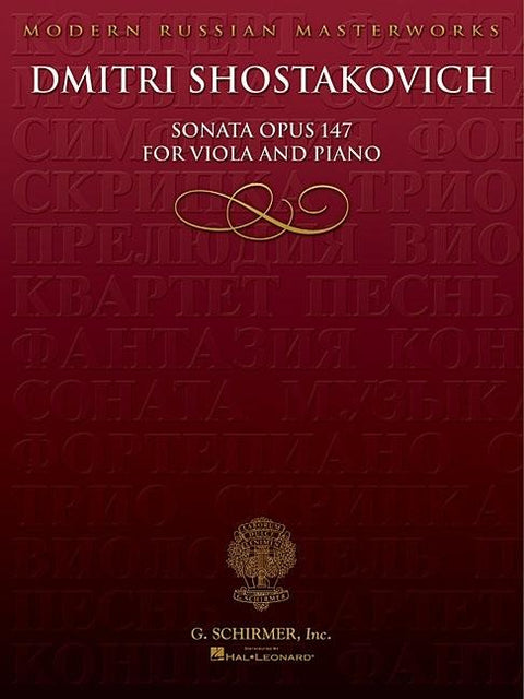 Sonata, Op. 147: Viola and Piano