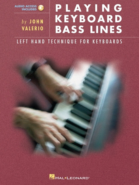 Playing Keyboard Bass Lines Left-Hand Technique for Keyboards Book/Online Audio [With Music]