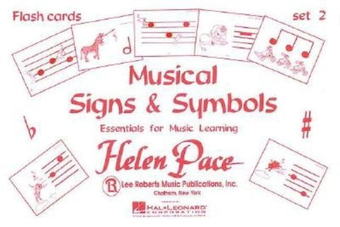 Flash Cards: Musical Signs and Symbols Set 2 by Pace, Robert