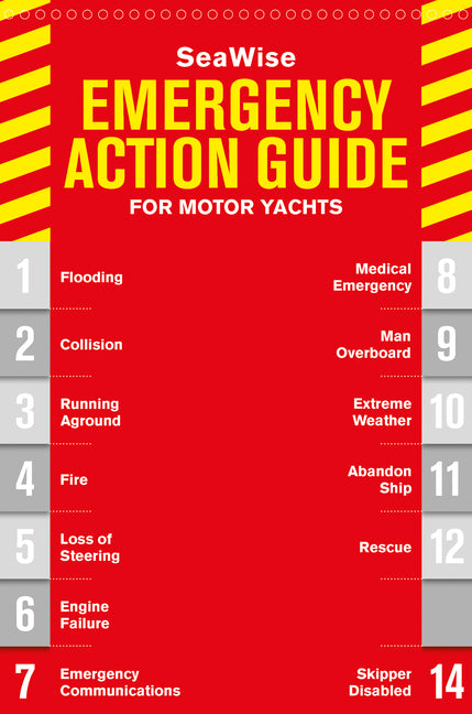 Seawise Emergency Action Guide and Safety Checklists for Motor Yachts by Dor-Ner, Zvi Richard
