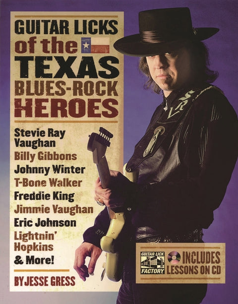 Guitar Licks of the Texas Blues Rock Heroes