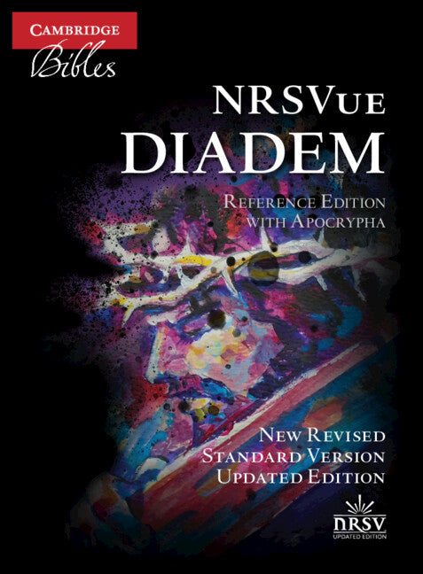 Nrsvue Diadem Reference Edition with Apocrypha, Cherry Red Calfskin Leather, Nr545: Xea