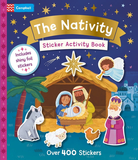 The Nativity Sticker Activity Book by Books, Campbell