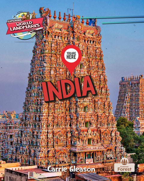You Are Here: India by Gleason, Carrie