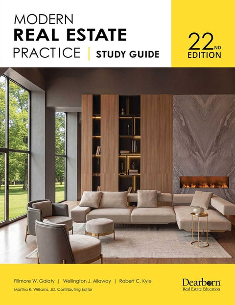 Study Guide for Modern Real Estate Practice 22nd Edition by Galaty, Fillmore W.