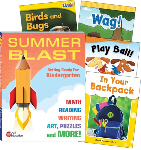 Learn-At-Home: Summer Reading Bundle Grade K: 5-Book Set by Multiple Authors