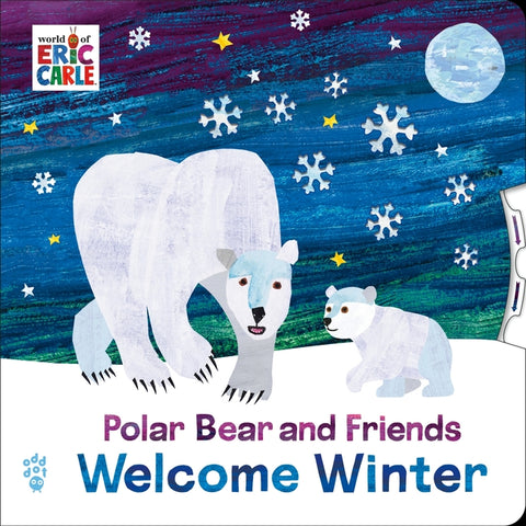 Polar Bear and Friends Welcome Winter: An Interactive Board Book with Spinning Wheel Cover for Babies & Toddlers