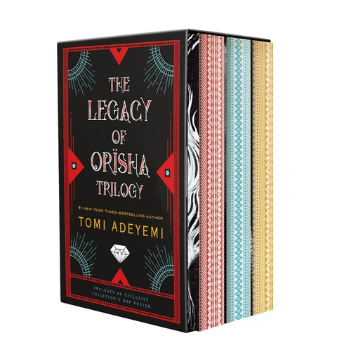 Legacy of Orisha Boxed Set: Deluxe Edition with Designed Edges and Full-Color Map by Adeyemi, Tomi