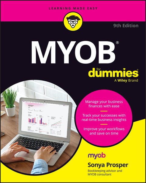Myob for Dummies by Prosper, Sonya