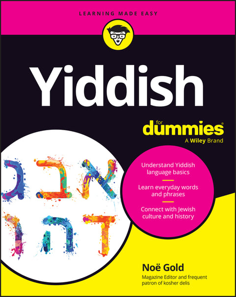 Yiddish Language & Culture for Dummies by Gold, Noe