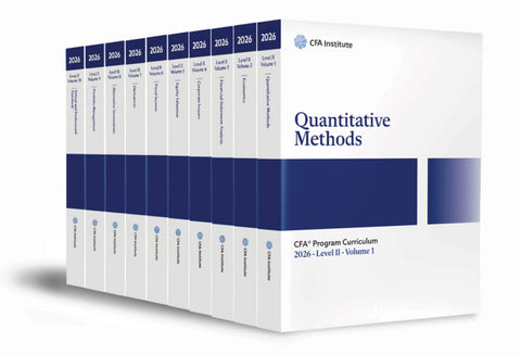 2026 Cfa Program Curriculum Level II Box Set by Cfa Institute