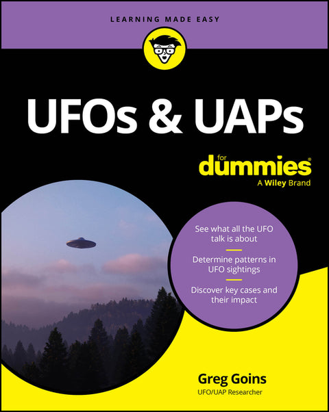 UFOs & Uaps for Dummies by Goins, Greg