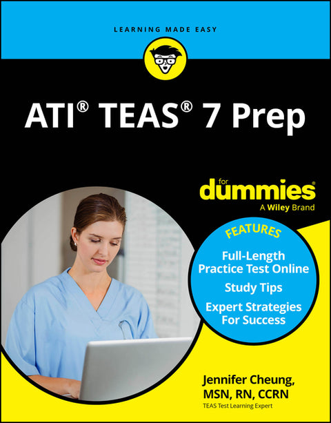 Ati Teas 7 Prep for Dummies by Cheung, Jennifer