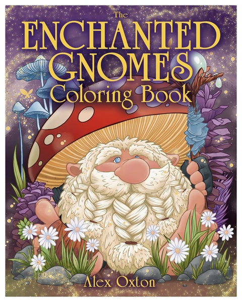 Enchanted Gnomes Coloring Book