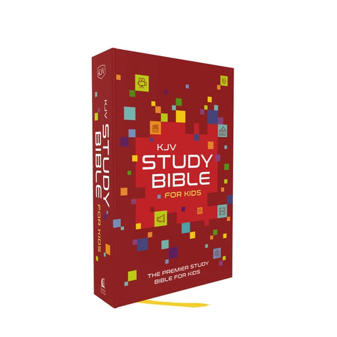 KJV Study Bible for Kids, Hardcover: The Premier Study Bible for Children (Ages 7-12) by Thomas Nelson Publishers