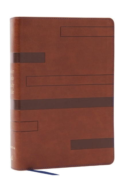 Color Code Study Bible, Revealing God's Truth Color by Color (Niv, Brown Leathersoft, Red Letter, Comfort Print) by Thomas Nelson Publishers