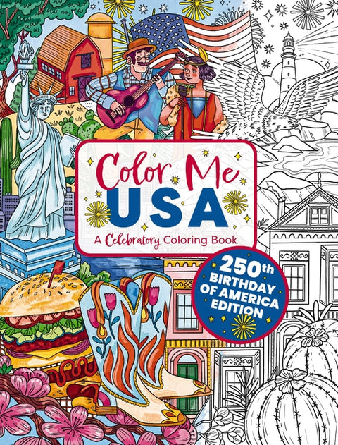 Color Me USA: 50 Adventurous Coloring Pages