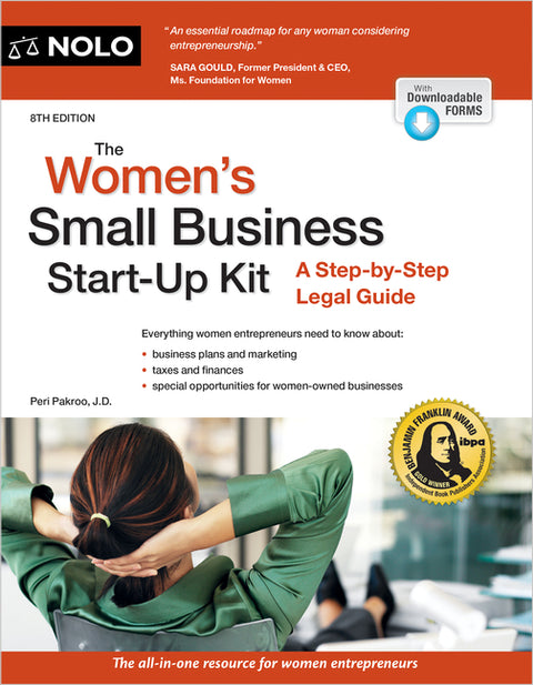 The Women's Small Business Start-Up Kit: A Step-By-Step Legal Guide by Pakroo, Peri
