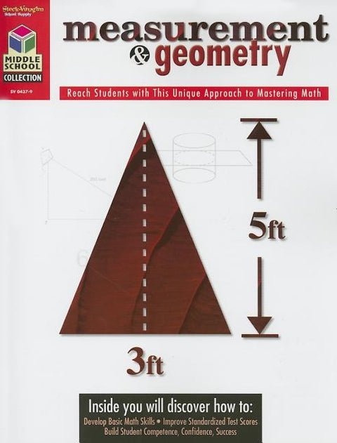 Middle School Collection: Math Reproducible Measurement & Geometry by Stckvagn