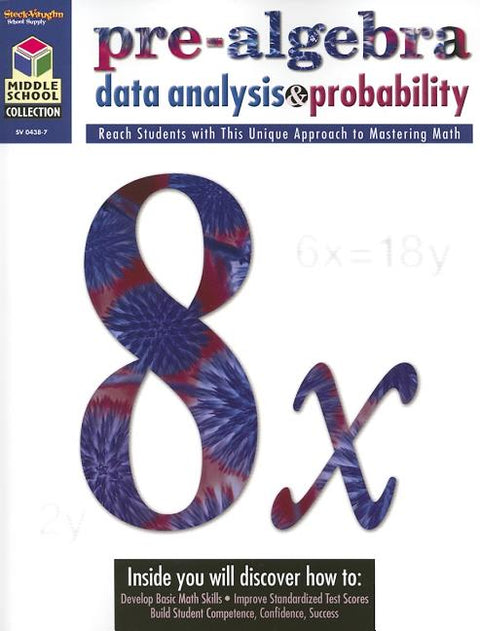 Pre-Algebra: Data Analysis & Probability: Math Reproducible Pre-Algebra by Stckvagn