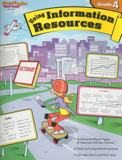 Using Information Resources Reproducible Grade 4 by Stckvagn