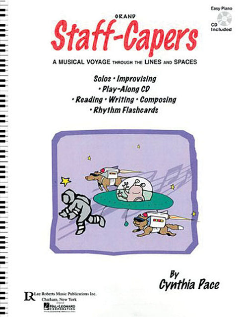Grand Staff-Capers: A Musical Voyage Through the Lines and Spaces [With CD (Audio)]