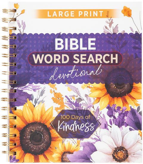 100 Days of Kindness: Bible Word Search Devotional