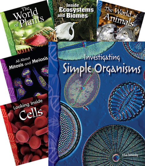 Life Science 8-Book Set, Grades 6-9