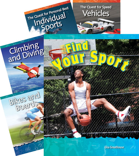 Science in Sports 5-Book Set, Grades 3-6