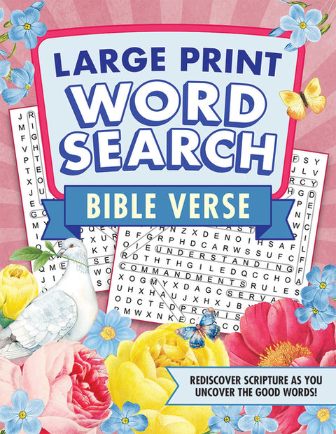 Bible Verse Large Print Word Search