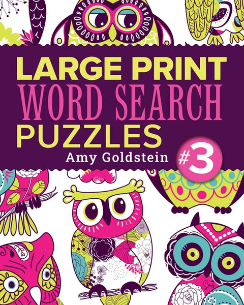 Large Print Word Search Puzzles 3